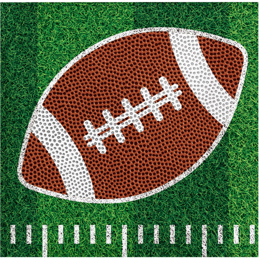 Football Tailgate Time Beverage Napkins | 16 ct - Zurchers