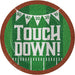 Football Tailgate Time Plates 9" | 8 ct - Zurchers