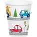 Transportation Time Paper Cups 9oz | 8 ct - Zurchers