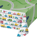Transportation Time Paper Tablecover 54"x96" | 1 ct - Zurchers