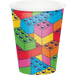 Block Bash Paper Cups 9oz | 8 ct - Zurchers