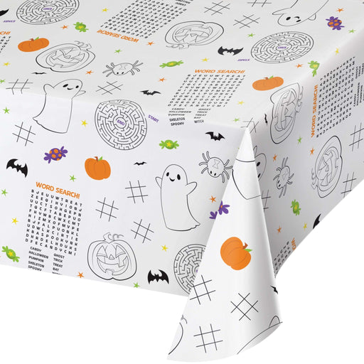Activities Paper Tablecover 54"x96" | 1 ct - Zurchers