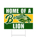 A Borah High School Spirit Yard Sign 24" x 18".