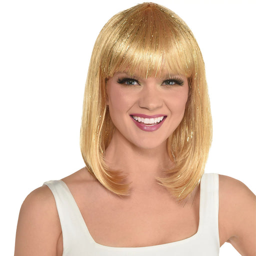 Gold Long Bob Wig Adult/Child | 1ct - Zurchers