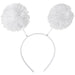 White Pom Pom Headbopper | 1ct - Zurchers