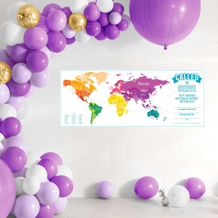 Missionary Called To Serve Deluxe Guessing Game Color | 1 ct - Zurchers