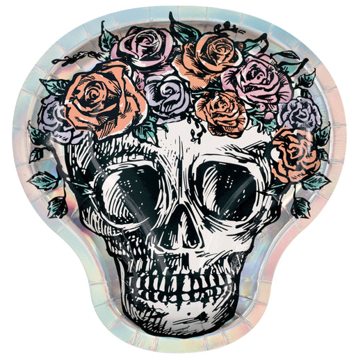 Skull Shaped Paper Plates | 8ct - Zurchers