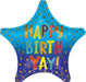 Happy Birth Yay Mylar Balloon 18" | 1 ct - Zurchers