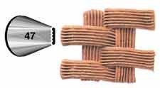 47 Basket Weave Decorating Tip | 1ct - Zurchers