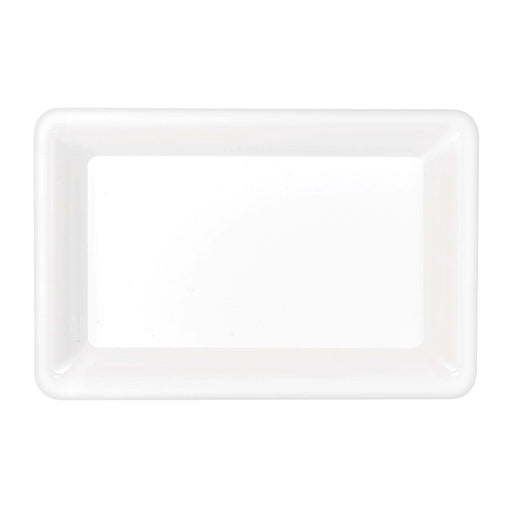 Rectangular Plastic Platter 9" x 14.25" | 1 ct - Zurchers