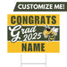 A Bonneville ID High School Custom Grad Yard Sign 24" x 18".