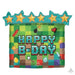 Pixel Party Birthday Supershape Balloon 25" | 1ct - Zurchers