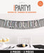 Halloween Iridescent Trick or Treat Garland Kit | 2 pcs - Zurchers