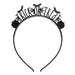 Black Trick or Treat Headband | 4 ct - Zurchers