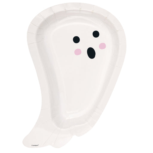 Hauntings Ghost Shaped Plates 9" | 8 ct - Zurchers