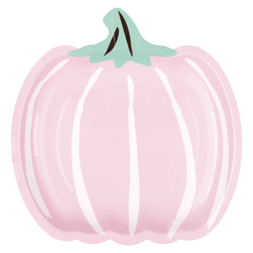 Hauntings Patel Pumpkin Plates 9" | 8 ct - Zurchers