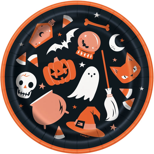 Spooky Spirits Plates 7" | 8 ct - Zurchers