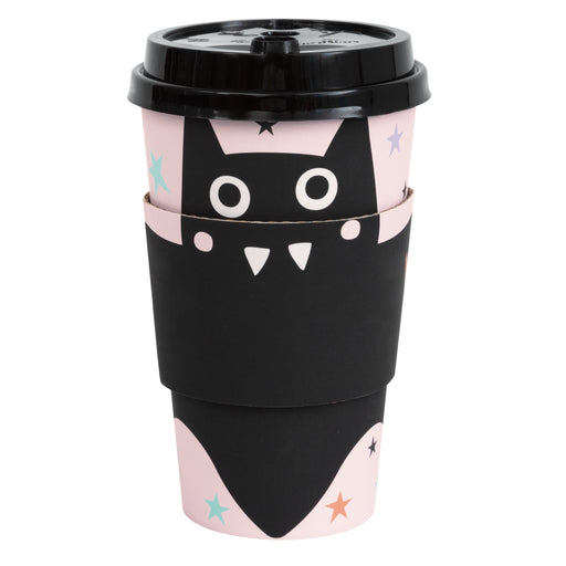 16oz Blk Bat Cffee Cup Lds/Slv - Zurchers