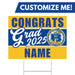 A Bonneville UT High School Custom Grad Yard Sign 24" x 18".