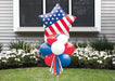 4th Of July Patriotic Balloon Yard Sign Kit | 1Kit - Zurchers