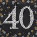 Sparkling Celebration "40" Beverage Napkins | 16 ct - Zurchers