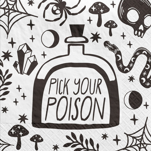 Spellbound Beverage Napkins | 16 ct - Zurchers