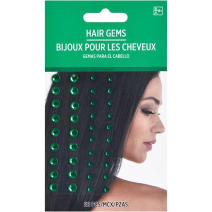 Green Hair Gems | 50 pc - Zurchers