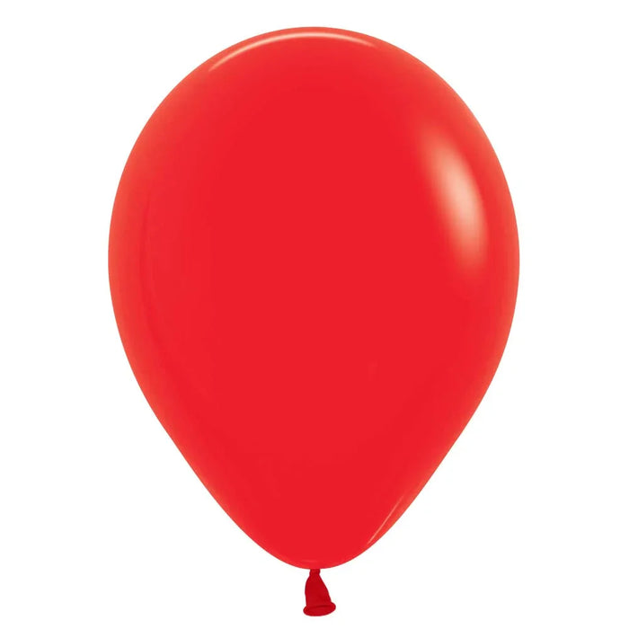 Fashion Red Latex Balloon w/ Helium & Hi - Float, 11" | 1 ct - Zurchers