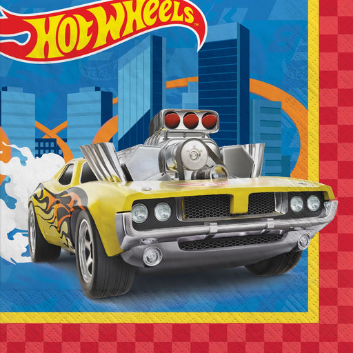 Hot Wheels Luncheon Napkins | 16 ct - Zurchers