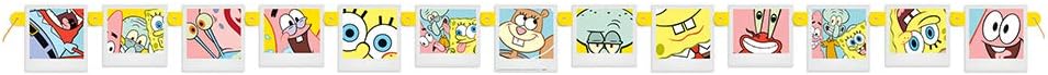 SpongeBob Jointed Banner | 1 ct - Zurchers