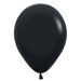 Deluxe Black Latex Balloon w/ Helium & Hi - Float, 11" | 1 ct - Zurchers