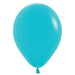 Turquoise Blue Latex Balloon w/ Helium & Hi - Float, 11" | 1 ct - Zurchers