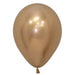 Reflex Gold Latex Balloon w/ Helium & Hi - Float, 11" | 1 ct - Zurchers