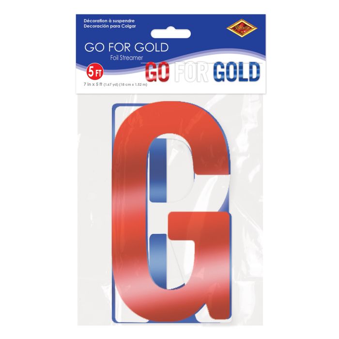 Go For The Gold Banner 5' | 1 ct - Zurchers