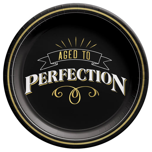 Better With Age Birthday Round Plates, 7" | 8ct - Zurchers
