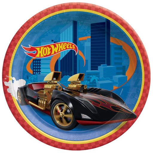 Hot Wheels Paper Plates 7" | 8 ct - Zurchers