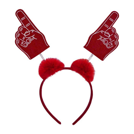 #1 Hand Boppers w/Marabou Red | 1 ct