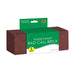 Rectangular brown foam brick labeled 'Football University Bad Call Brick' in green and white packaging, measuring 7.5 inches (19 cm) long.