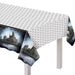 Halloween Harry Potter Hogwarts Plastic Tablecover 54"x96" | 1ct - Zurchers