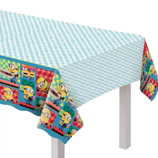 Despicable Me Plastic Table Cover 54"x96" | 1ct - Zurchers
