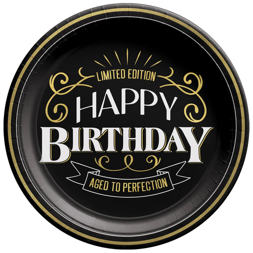 Better With Age Birthday Round Plates, 10.5" | 8ct - Zurchers