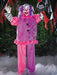 5 Ft. 8" Animated Standing Clown with Black Balloon Halloween Decoration - Zurchers