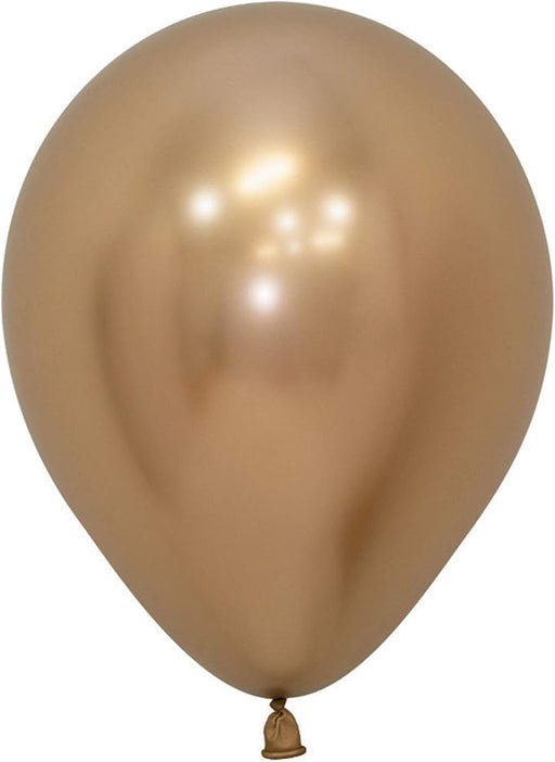 11" Sempertex Latex Balloon Pack, Reflex Gold | 50 ct - Zurchers