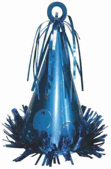 Balloon Weight, Blue Party Hat | 1ct. - Zurchers