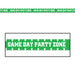 Game Day Party Zone Party Tape - Zurchers