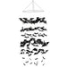 Halloween Spellbound Bats Ceiling Decoration 56" x 18" | 1 ct - Zurchers