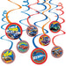 Hot Wheels Spiral Decorations | 12ct - Zurchers