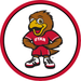 U of U Swoop Mascot Stickers 2" | 24 ct - Zurchers