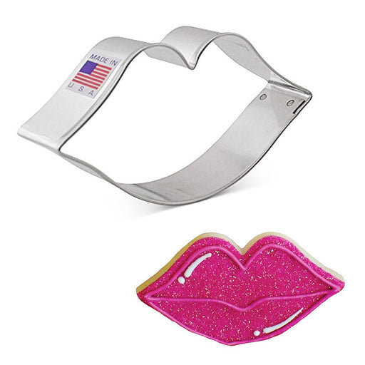 Valentine's Lips Cookie Cutter 4 1/8" | 1 ct - Zurchers
