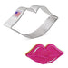 Valentine's Lips Cookie Cutter 4 1/8" | 1 ct - Zurchers
